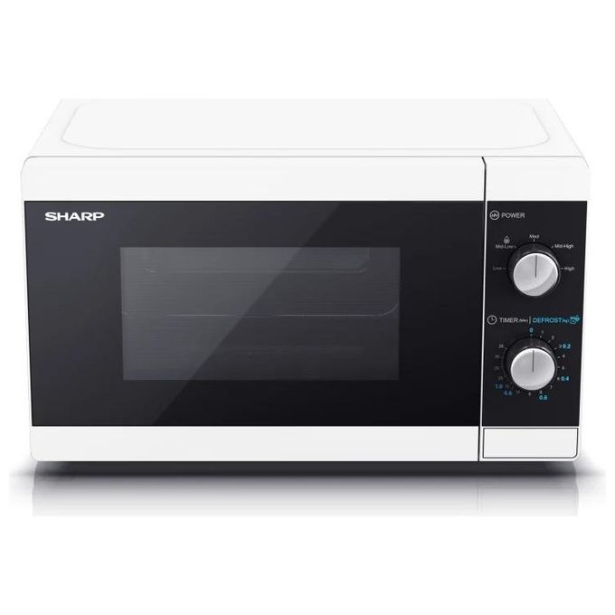 Sharp YC-MS01EW Forno a Microonde Capacita' 20 Litri Potenza 800W Controllo Meccanico Bianco