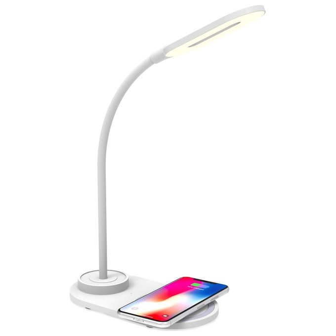 Celly Wireless Charger Lamp Mini Bianco