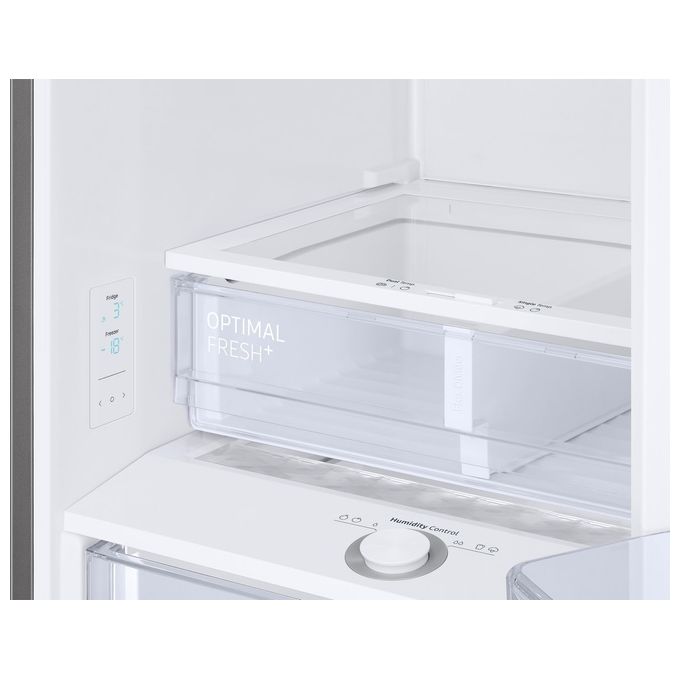 Samsung RB34T603ESA Frigorifero Combinato Capacita' 355 Litri Classe energetica E (A++) No Frost Premium Power Cool 185,3 cm Silver Inox