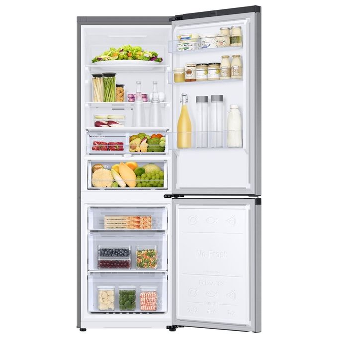 Samsung RB34T603ESA Frigorifero Combinato Capacita' 355 Litri Classe energetica E (A++) No Frost Premium Power Cool 185,3 cm Silver Inox