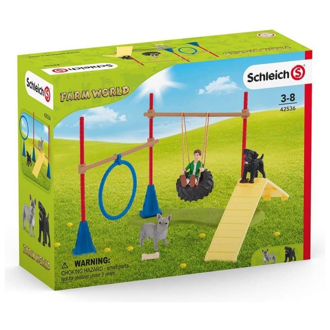 Schleich Farm World Puppy Agility Training