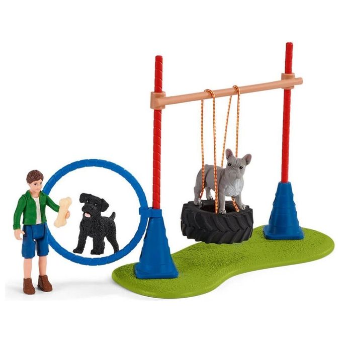 Schleich Farm World Puppy Agility Training