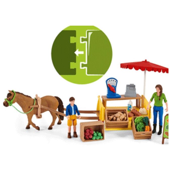Schleich Farm World Mobile Farm Stand