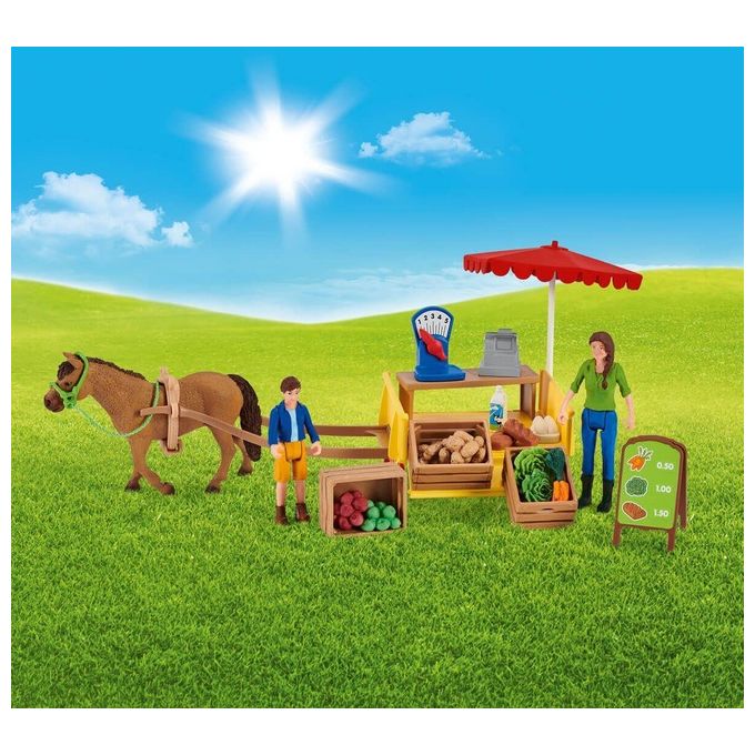 Schleich Farm World Mobile Farm Stand
