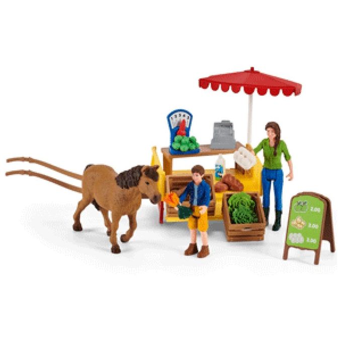 Schleich Farm World Mobile Farm Stand