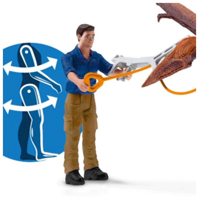 Schleich Dinosaurs Jetpack Chase