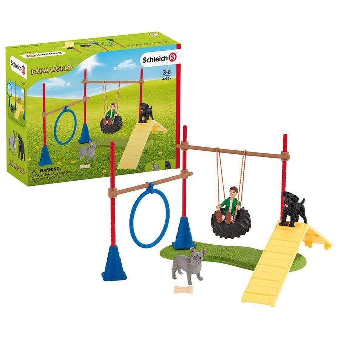 Schleich Farm World Puppy Agility Training