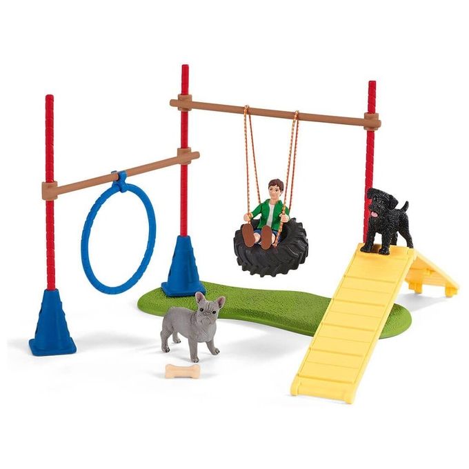Schleich Farm World  Puppy Wagon Ride
