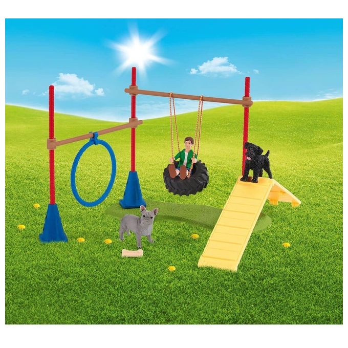 Schleich Farm World Puppy Agility Training