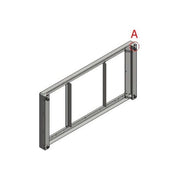 ITB Wall Bracket 55 Horizontal Vertical with Anti-Burglary Scre