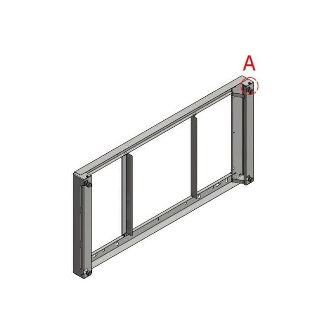 ITB Wall Bracket 55 Horizontal Vertical with Anti-Burglary Scre