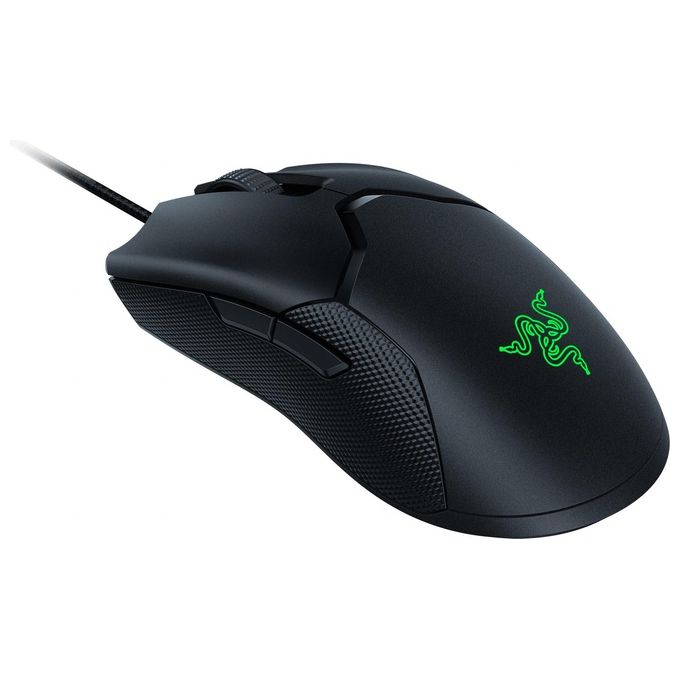 Razer Viper 8K Hz Gaming Mouse Ambidestro per e-Sport con 8.000 Hz di Polling Rate Sensore Ottico Focus+ da 20K DPI Switch Ottico per Mouse Nero