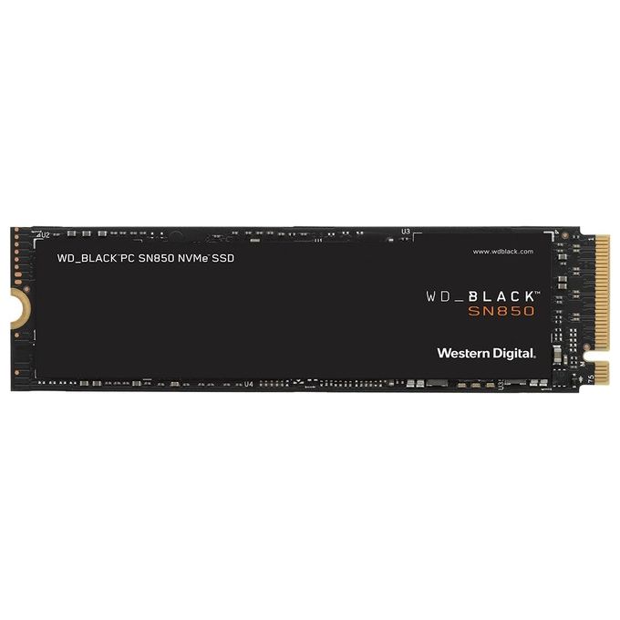 WD Black SN850 Soldid State Drive Pcie Gen4 2Tb M.2