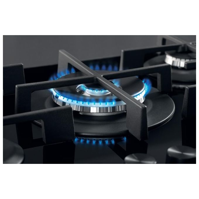 Whirlpool GOWL 758-NB Piano Cottura a Gas 5 Zone 75cm Nero