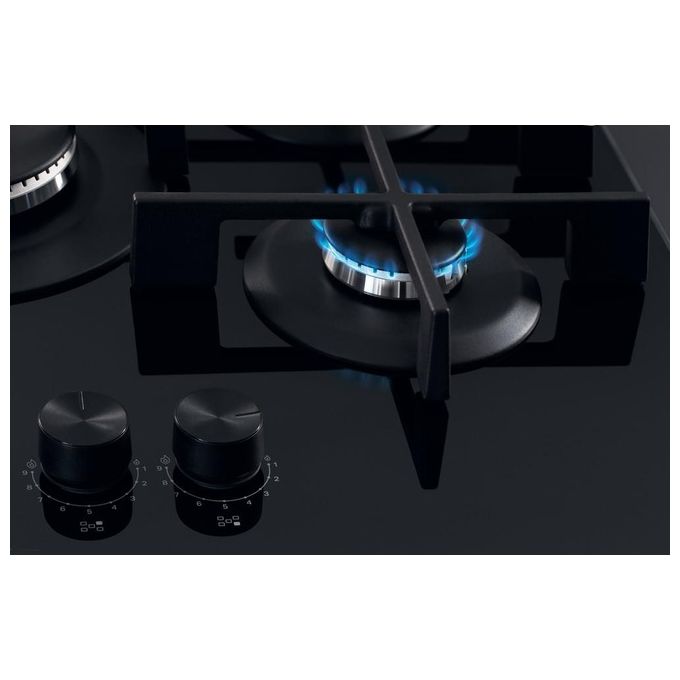 Whirlpool GOWL 758-NB Piano Cottura a Gas 5 Zone 75cm Nero