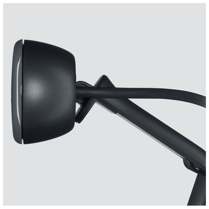Logitech C505 Webcam HD - Videocamera USB Esterna 720p HD per Desktop o Laptop con Microfono a Lunga Portata, Compatibile con PC o Mac