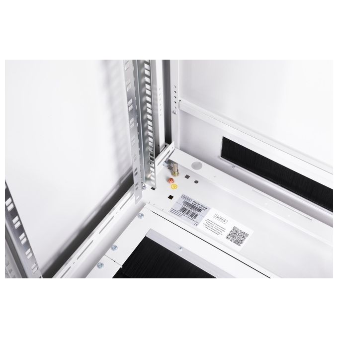Digitus armadio 26 unita' linea professionale (a)1310 x (l)600) x (p)600 mm. colore grigio chiaro