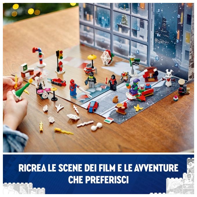 Lego Marvel Calendario Dell'avvento 2024 Spider-man