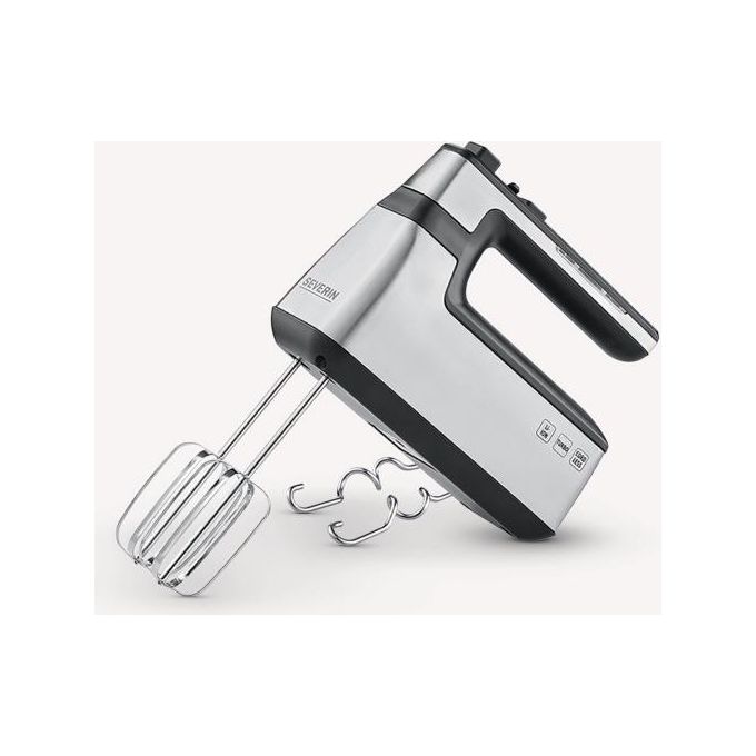 Severin HM 3843 Sbattitore Manuale 100W Nero-Argento