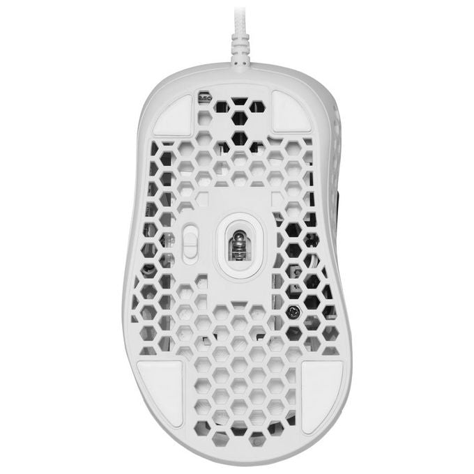 Sharkoon Light2-200 Mouse Gaming Black 16000 Dpi Max Rgb 6 Tasti Usb 1.8mt Bianco