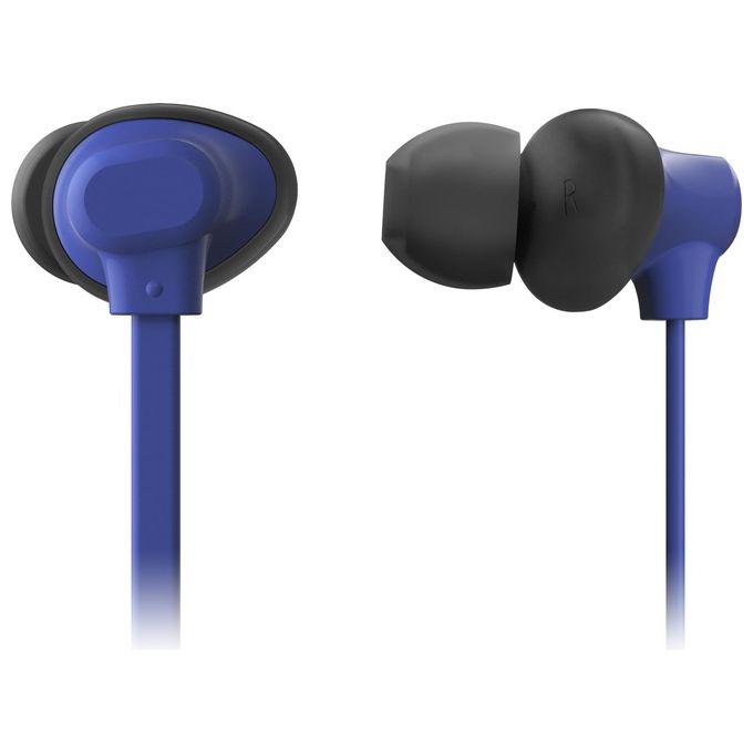 Panasonic RP-NJ320BE-A Cuffie Bluetooth con Controllo Vocale Blu