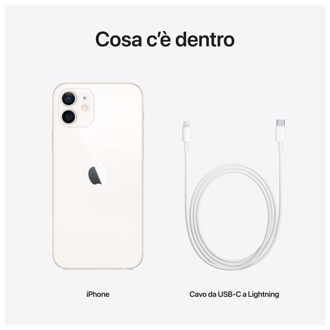 Apple iPhone 12 128Gb 6.1'' Bianco Italia
