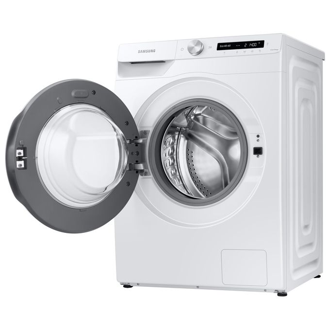Samsung WW90T534DTW-S3 - Lavatrice a carica frontale 9 kg, 1400 rpm, Classe A, AI Control, Ecodosatore, Vapore Igienizzante, (85x60x55 cm), Bianco