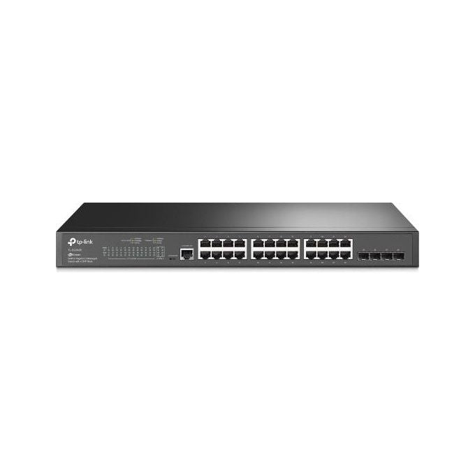 Tp-Link TL-SG3428 Switch di Rete Gestito L2 Gigabit Ethernet 10-100-1000 1U Nero