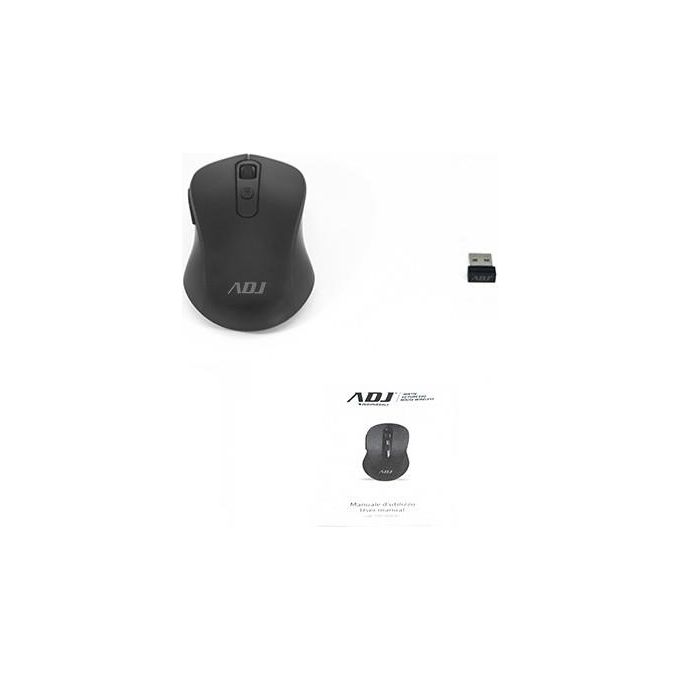 Adj Mouse Pure Evo Wireless MW136 Fino a 3600 Dpi Ottico Nero