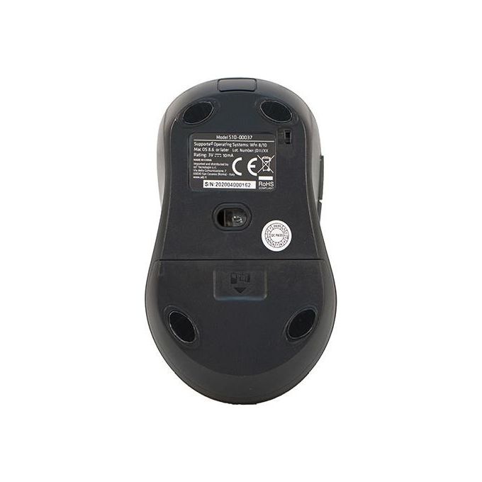 Adj Mouse Pure Evo Wireless MW136 Fino a 3600 Dpi Ottico Nero