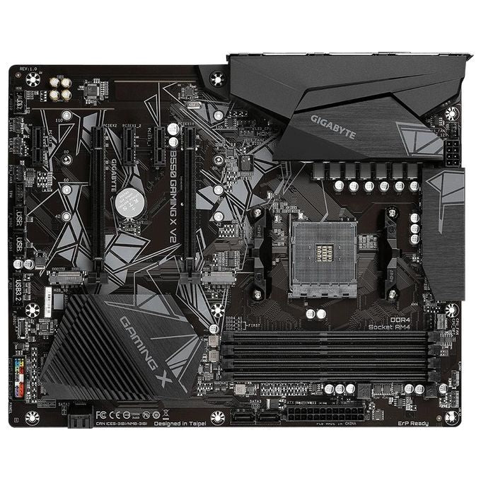 Gigabyte B550 Gaming X V2 Scheda Madre AMD B550 Presa AM4 ATX