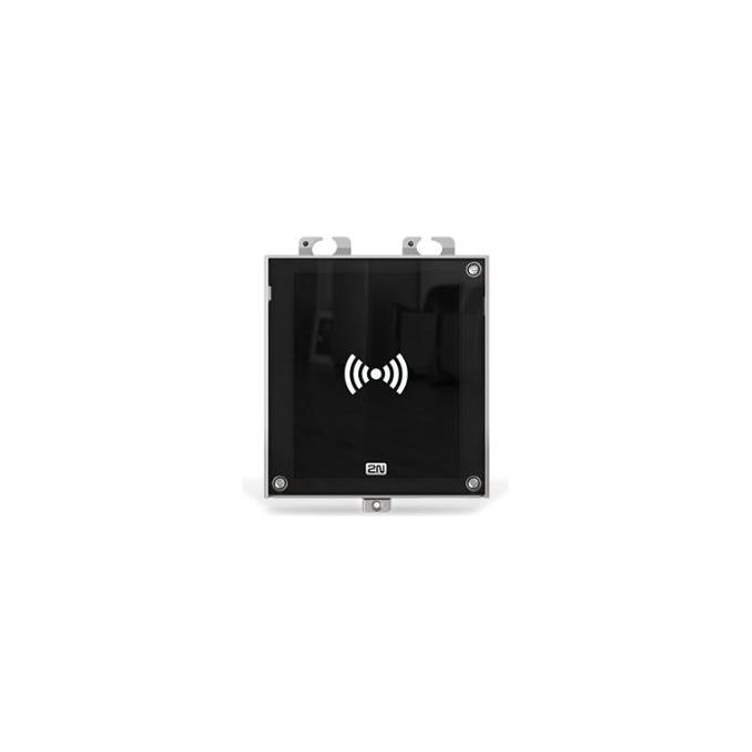 2N 9160341 Access Unit 2.0 Lettore RFID Controllo Accessi 125 kHz PoE IP54 colore Nero
