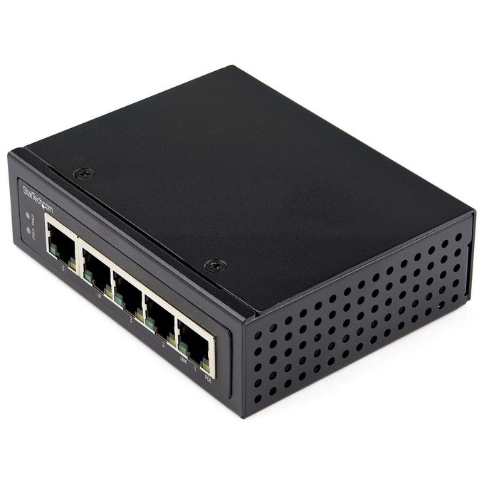 Startech.com IESC1G50UP Switch Ethernet 5 Porte Industriale Power Over Ethernet 30w