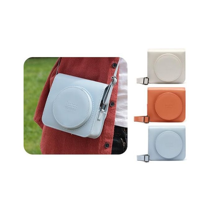 Fujifilm Instax SQ 1 Borsa Chalk Bianco