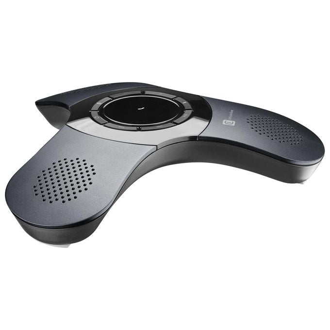 Cellular Line Ufo Conference Speaker Bluetooth Vivavoce con 2 Altoparlanti e Talk Time di 5 Ore Nero