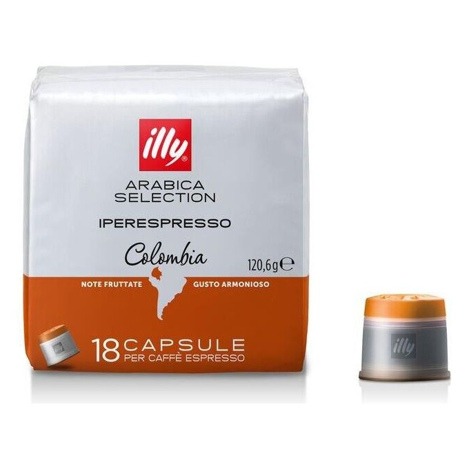 Illy Capsule Colombia 18 Pezzi Aroma Ricco