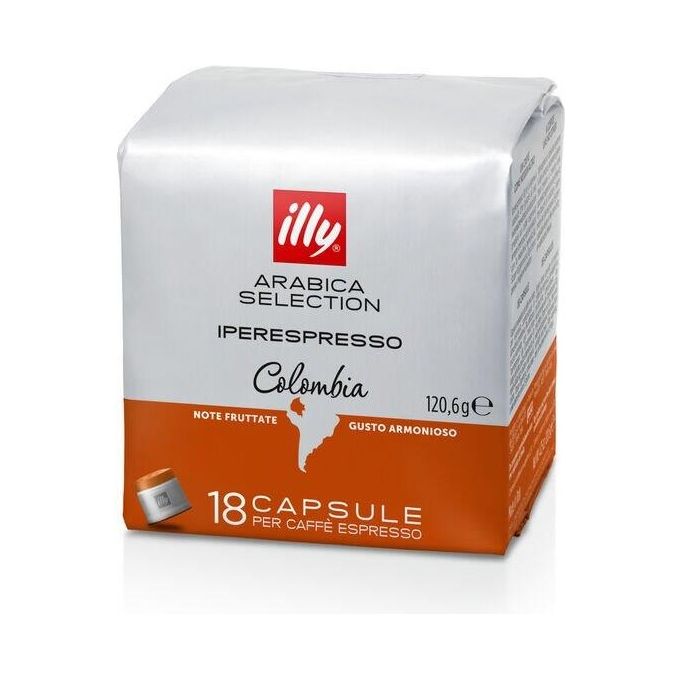 Illy Capsule Colombia 18 Pezzi Aroma Ricco