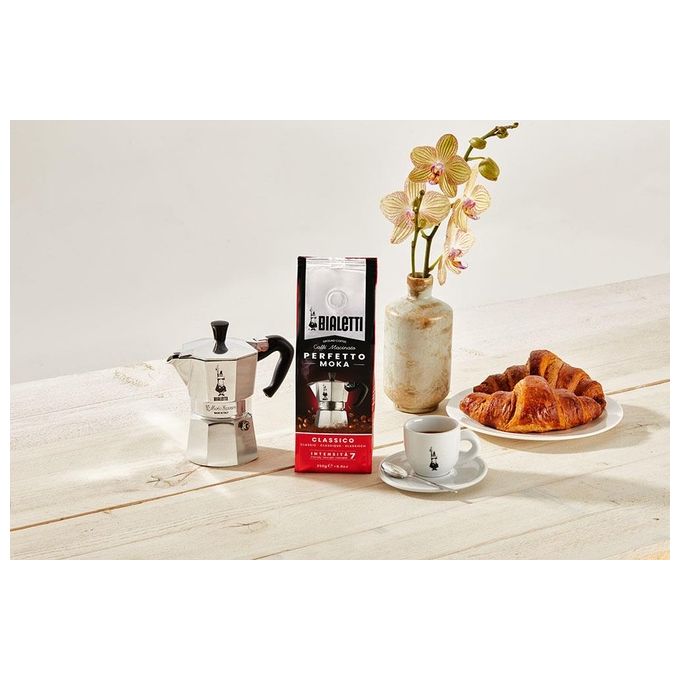Bialetti Perfetto Moka Caffe' Macinato Gusto Vaniglia 1x250gr