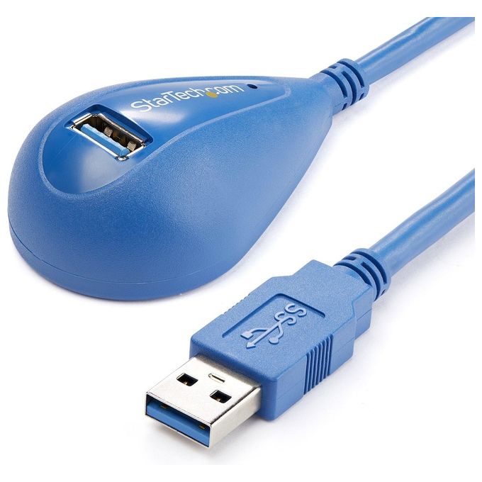 StarTech Cavo di estensione USB 3.0 SuperSpeed desktop da 1,5 m- A ad A M-F