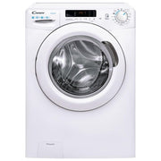 Candy CS 1272DE-1-11 – Lavatrice a Carica Frontale Slim 7 kg, 1200 rpm, Classe Energetica D, Smart Check-Up con Connettivita' NFC e Partenza Differita 24 h (85×60×45 cm), Colore Bianco
