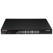 Edimax GS-5424PLX Rete Switch 24 + 4 Port 10-100 - 1000MBit-s Poe-Funktion