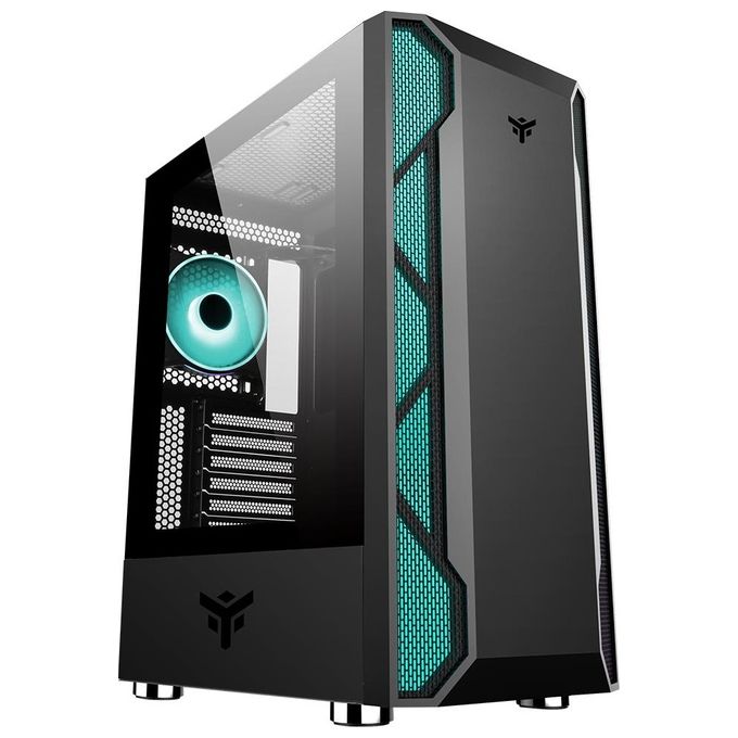 ITek VERTIBRA X210 Midi Tower Nero
