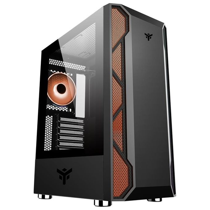 ITek VERTIBRA X210 Midi Tower Nero