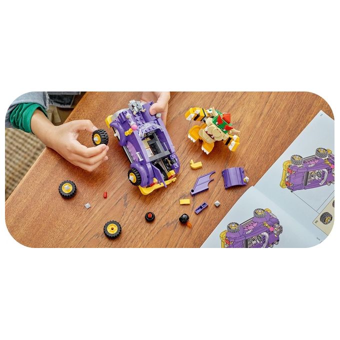 LEGO Super Mario 71431 Pack di Espansione Il Bolide di Bowser, Giochi Bambini 8+ Anni con Personaggio e Macchina Giocattolo