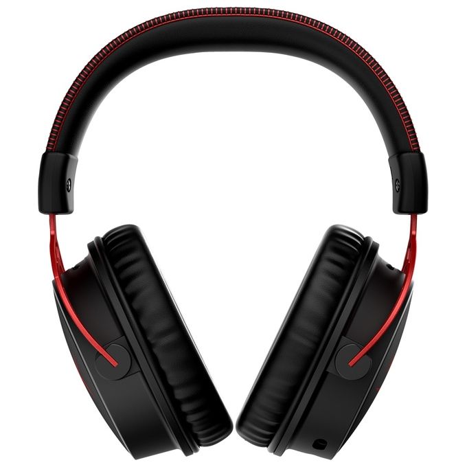 HP HyperX Cloud Alpha Cuffie da Gaming Wireless Nere-Rosse