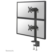 Newstar Supporto da Scrivania per Monitor Curvi Fino a 49