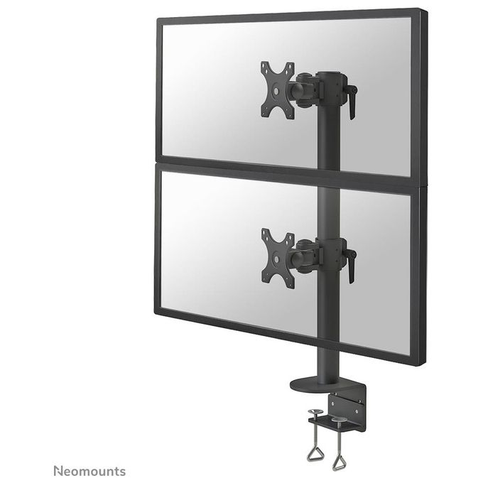 Newstar Supporto da Scrivania per Monitor Curvi Fino a 49