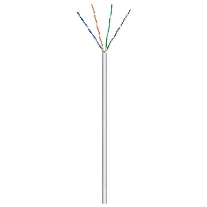 Link matassa cavo rete cat 5e utp flessibile cca mt 100