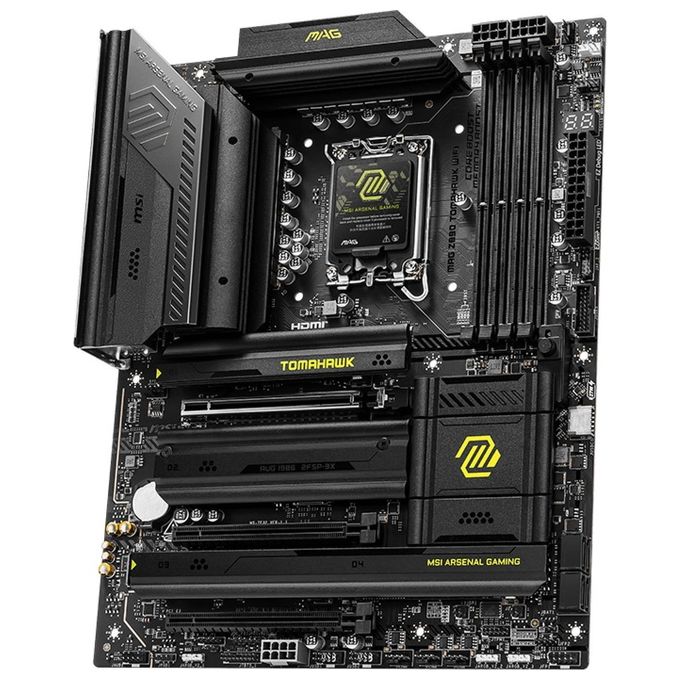 MSI Scheda Madre mag z890 Tomahawk Wifi Z890 Lga1851 4ddr5 3pciex164m.24sata32usb 41usb3.2 Gen2x2