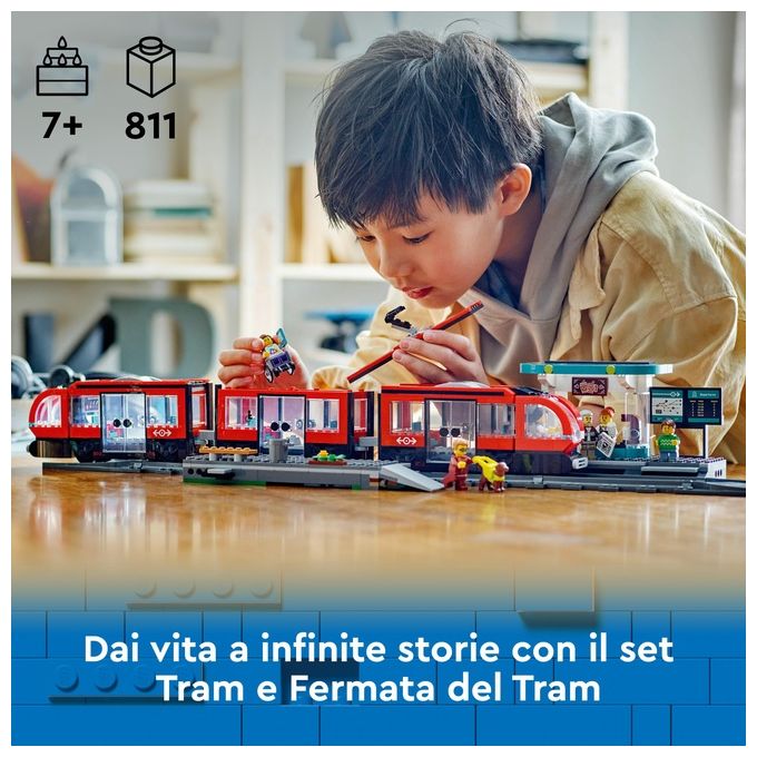 LEGO City Tram e Fermata del Tram